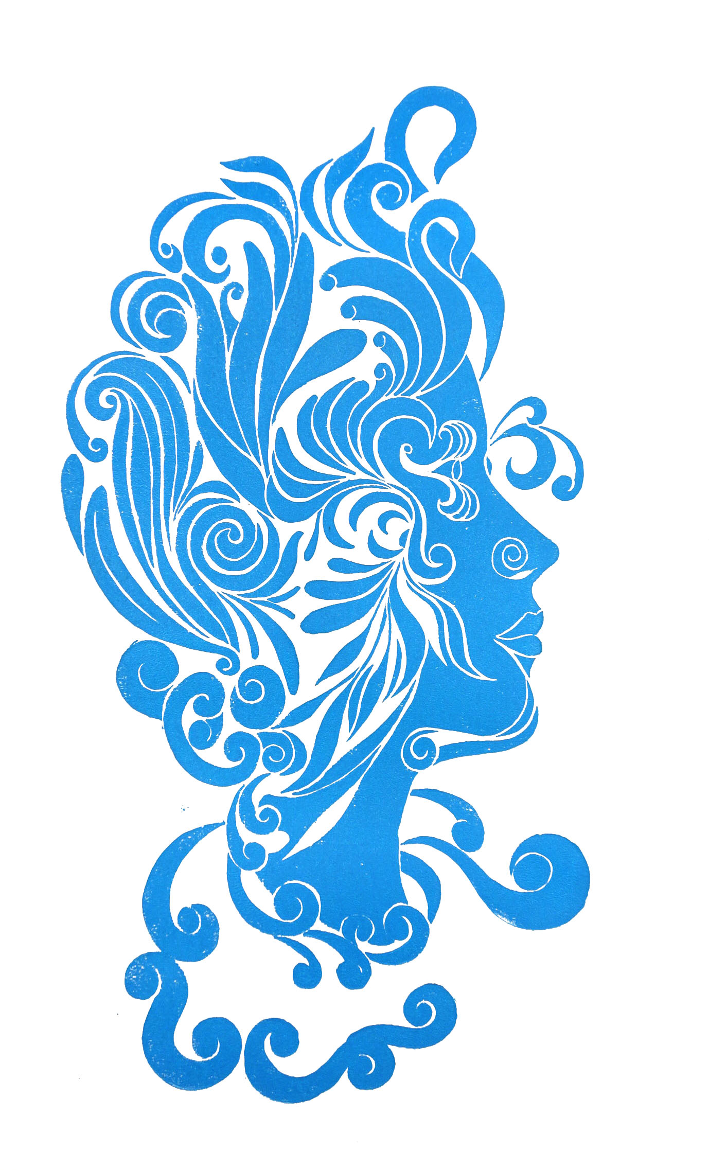 Familia Aurelia 4/4 — linocut